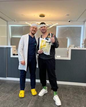 Пациент после пересадки бороды с доктором Иваном Павловичем Чесалиным